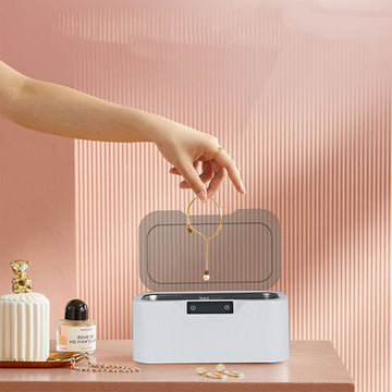 Ménage lunettes nettoyeur à ultrasons montre bijoux bijoux maquillage brosse 500 ML petite machine de nettoyage à ultrasons